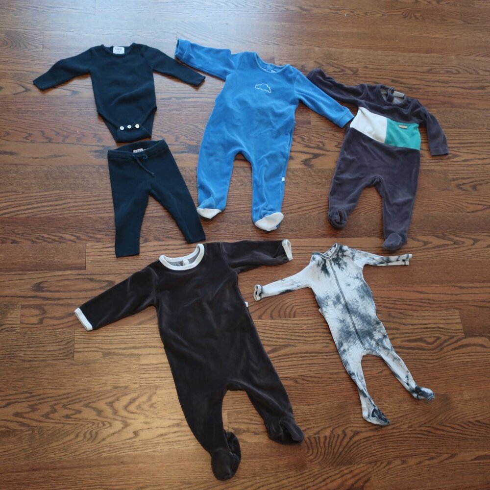 6 pcs Baby boy bundle, size 6-12 months